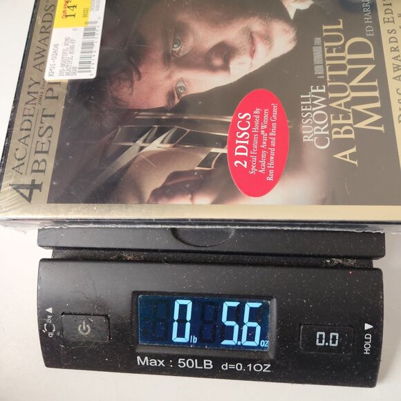 A Beautiful Mind (DVD, 2002, 2-Disc Set, Full Screen Limited Edition) New - Picture 5 of 5